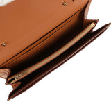 Pre-owned Hermes Constance Wallet To Go Gold Matte Alligator Gold Hardware