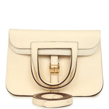 Hermes Halzan 25 Nata Clemence Gold Hardware