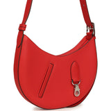 Hermes P'tit Arcon Bag Rouge Radieux Togo and Swift Palladium Hardware