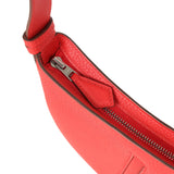 Hermes P'tit Arcon Bag Rouge Radieux Togo and Swift Palladium Hardware