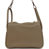 Hermes Lindy 26 Etoupe Clemence Gold Hardware