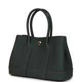 Hermes Garden Party Neo 23 Vert Mangrove Negonda Palladium Hardware