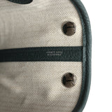 Hermes Garden Party Neo 23 Vert Mangrove Negonda Palladium Hardware