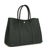 Hermes Garden Party 30 Vert Mangrove Negonda Palladium Hardware