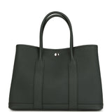 Hermes Garden Party 30 Vert Mangrove Negonda Palladium Hardware