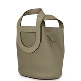 Hermes In-The-Loop 18 Sauge Clemence and Swift Gold Hardware