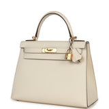 Hermes Kelly Sellier 28 Nata Epsom Gold Hardware