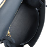 Hermes Kelly Retourne 25 Gris Misty Togo Permabrass Hardware