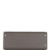 Hermes Kelly Sellier 28 Etain Epsom Palladium Hardware
