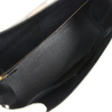 Vintage Hermes Kelly Sellier 35 Black Box Gold Hardware