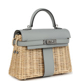 Hermes Mini Picnic Kelly 20 Bleu Glacier Swift Palladium Hardware