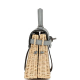 Hermes Mini Picnic Kelly 20 Bleu Glacier Swift Palladium Hardware