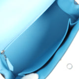 Hermes Kelly Sellier 25 Celeste Epsom Palladium Hardware