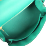 Hermes Kelly Sellier 25 Vert Jade Epsom Gold Hardware