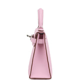 Hermes Kelly Sellier 20 Mauve Sylvestre Epsom Palladium Hardware