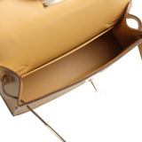 Hermes Kelly Sellier 20 Dore Chevre Chamkilight Permabrass Hardware