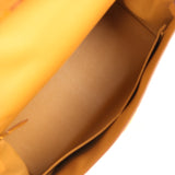 Pre-owned Hermes Kelly Sellier 32 Sesame Epsom Gold Hardware