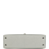 Hermes Kelly Sellier 20 Argent Chevre Chamkilight Palladium Hardware