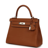 Hermes Kelly Retourne 28 Gold Togo Palladium Hardware