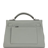 Hermes Kelly 42 Maxi Bleu Glacier Togo Palladium Hardware