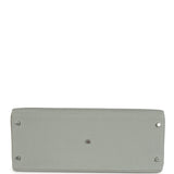 Hermes Kelly 42 Maxi Bleu Glacier Togo Palladium Hardware