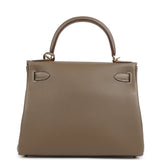Hermes Kelly Retourne 28 Etoupe Clemence Gold Hardware