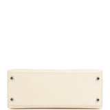 Hermes Kelly Sellier 28 Sellier Nata Verso Epsom Palladium Hardware