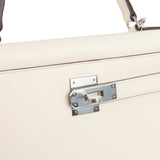 Hermes Kelly Sellier 28 Sellier Nata Verso Epsom Palladium Hardware