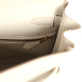 Hermes Kelly Retourne 28 Beton Togo Gold Hardware