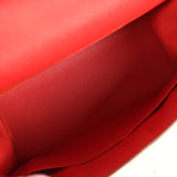 Pre-owned Hermes Kelly Sellier 28 Rouge Tomate Epsom Gold Hardware