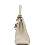 Hermes Kelly Retourne 25 Craie Togo Gold Hardware