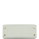 Hermes Kelly Sellier 25 Bleu Glacier Epsom Gold Hardware