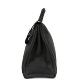 Pre-owned Hermes Kelly Retourne 40 Bleu Indigo Togo Palladium Hardware