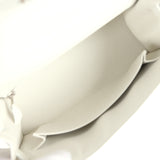 Hermes Kelly Sellier 25 New White Epsom Palladium Hardware