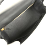 Hermes Kelly Sellier 28 Black Epsom Gold Hardware