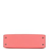 Hermes Kelly Sellier 20 Rose Lipstick Chevre Mysore Palladium Hardware