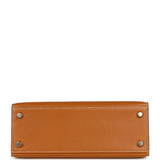 Hermes Kelly Sellier 25 Naturel Sable Butler Palladium Hardware