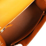 Hermes Kelly Sellier 25 Naturel Sable Butler Palladium Hardware