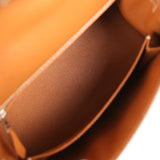 Hermes Kelly Sellier 25 Gold Epsom Palladium Hardware
