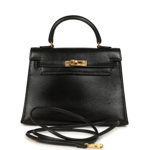 Vintage Micro Kelly Sellier 15 Black Box Gold Hardware