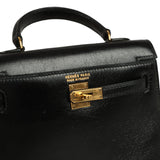 Vintage Micro Kelly Sellier 15 Black Box Gold Hardware