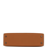 Hermes Kelly Sellier 20 Gold Epsom Palladium Hardware