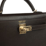 Hermes Kelly Sellier 20 Bai-Brun Madame Permabrass Hardware