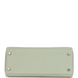 Hermes Kelly Retourne 28 Gris Neve Clemence Palladium Hardware