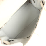 Pre-owned Hermes Special Order (HSS) Kelly Retourne 28 Beton Verso Togo Brushed Palladium Hardware