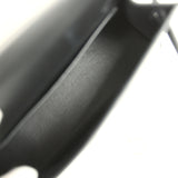Pre-owned Hermes Kelly Sellier 20 Black Box Palladium Hardware