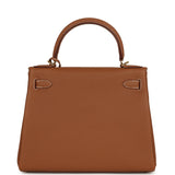 Hermes Kelly Retourne 28 Gold Togo Gold Hardware