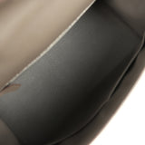 Pre-owned Hermes Kelly Sellier 28 Etain Epsom Palladium Hardware