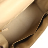 Pre-owned Hermes Kelly Sellier 28 Trench Epsom Gold Hardware