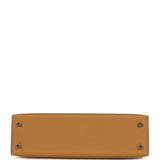 Hermes Kelly Sellier 20 Sesame Madame and Vanille Matte Alligator Touch Palladium Hardware